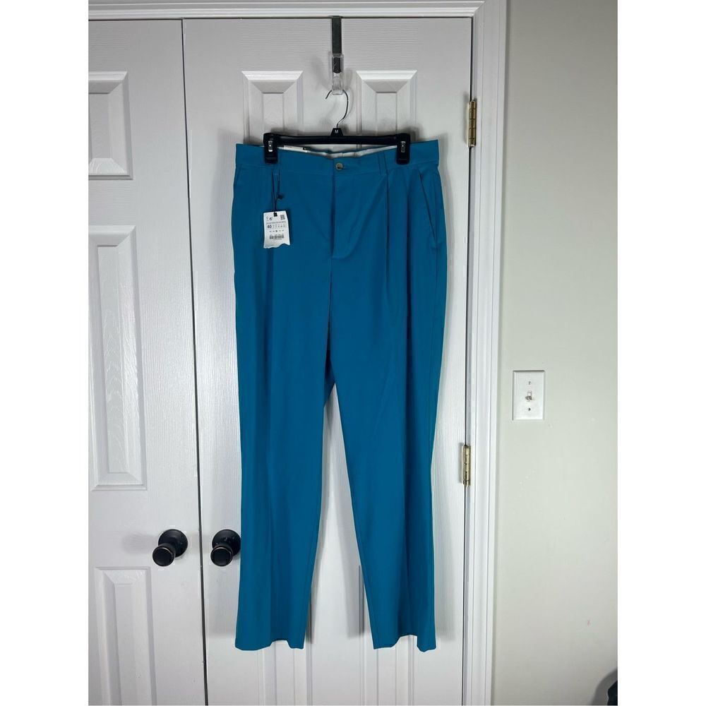 NWT Zara Mens Regular Fit Pants Size 40 Waist 31